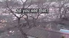 Raw footage of Japan tsunami in March 2011