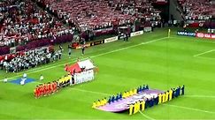 EURO 2012: Polska - Rosja - Hymn Polski / The Polish Anthem