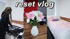 POST TRAVEL RESET VLOG | Resetting After a Trip: Unpacking, Cleaning, Groceries & Digital Planning