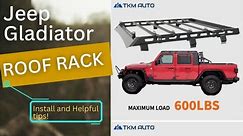 Jeep Gladiator Accessories - Roof Rack from TKMAuto