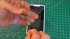 How to Install a Tempered Glass Screen Protector on your Phone (W/ Guide Frame)