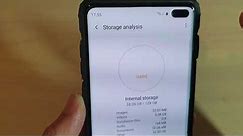 Galaxy S10 / S10+: How to Run Storage Analysis To Check Memory Space