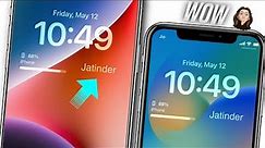 How To Add Name On Lock Screen iPhone | How To Put Your Name On Lock Screen iPhone |
