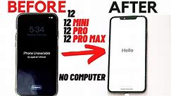 How to Reset/Restore iPhone 12/ Mini/ Pro/ Pro Max - Reset Forgot Passcode iPhone Unavailable