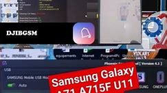 #Samsung Galaxy A71 A715F U11 FRP LOCK Remove Google Account by PHOENIX done by @djibgsm