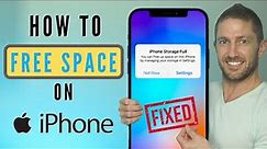 How to Free Space on iPhone in 2023 using the "Clear iPhone Storage" menu (Quick, Easy & Free!)