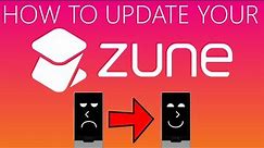How To Update Your Zune In Modern Day