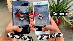 IPhone 7Plus vs IPhone 8Plus Camera comparison 😱😱full detail #iphone #camera #iphone8plus