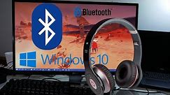 HOW TO Connect Bluetooth earphones TO Windows 10 PC