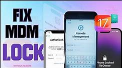 How to Remove Device Management(MDM) from iPhone/iPad without Jailbreak,MDM Bypass without jailbreak