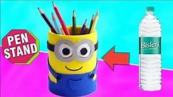 DIY Minion Pen Holder | Pen Pencil Stand | How To Make Pen Pencil Holder #Part 3