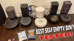TESTED - BEST Automatic Self Empty Bin Deebot T8+ Roomba i3+ s9+ Neabot NoMo iRobot i7+ Robot Vacuum