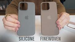 Capa FineWoven da Apple vs. Silicone - Comparativo Rápido!