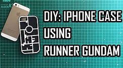 The Coolest DIY iphone Case Using Runner Gundam