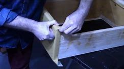 How to make clean corners on an amp or speaker cabinet covering
