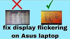 Fix for Display Flickering on ASUS TUF Gaming Laptops! (Temporary Solution)