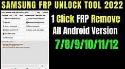 Download Samsung FRP Tool|Best Easy Samsung FRP Bypass Tool 2022 | Samsung FRP Bypass Tool 2022