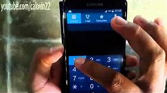 Samsung Galaxy S5: How to access voicemail (Android Phone)