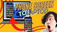 How to Project Smartphone Screen to Laptop | Laptop Screen as Secondary Screen | #DigitalGuidePh