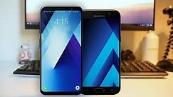 Samsung Galaxy A5 (2018) vs Galaxy A5 (2017) - Specs Comparison