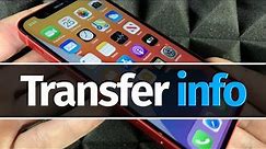How to Transfer Data from iPhone to New iPhone 12 mini