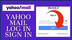 Mail.yahoo.com Login | How to Login Yahoo Mail Account? Yahoo Mail Mobile Login Sign In 2021