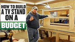 How To Build a TV Stand On A Budget