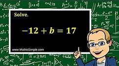Solving One-Step Equations | Expressions & Equations | Grade 6