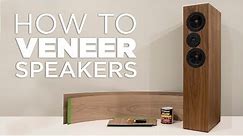How to Apply Wood Veneer to MDF Speakers