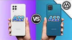 Samsung Galaxy A22 vs Samsung Galaxy A12