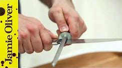 How to sharpen knives - Jamie Oliver's Home Cooking Skills