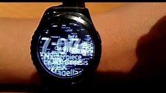 Floating Time - Watch face for Samsung Gear S2 and Gear S3