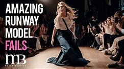 Amazing Runway Model Fails 2023 - Fashion Show Mishaps & Hilarious Tumbles