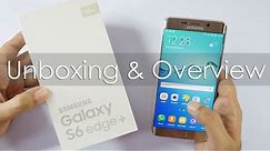 Samsung Galaxy S6 Edge + Unboxing & Overview (Indian Retail Unit)