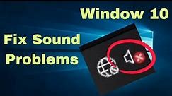 How to Fix Sound or Audio Problems on Windows 10|The Audio Service is Not Running|2023|update