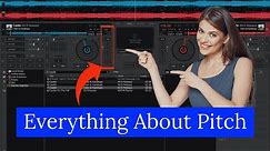 How to change pitch in Virtual DJ 2021 | How to use pitch settings of Virtual DJ