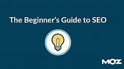 Beginner's Guide to SEO (Search Engine Optimization)