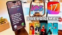 iPhone 15/ iOS 17 Live voicemail - How to enable or disable live voicemail on iPhone