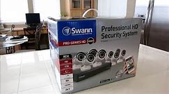 New 8 Channel 1080P Swann security system Install Review & Unboxing