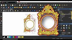 artcam tutorial for beginners | how to make 3d relief in artcam | cnc artcam design@WoodArtSkillCNC