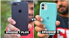 iPhone 7 plus vs iPhone 11 Camera Test | Detailed Camera Comparison | Real Difference | Hindi Review