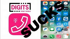 MUST WATCH!!! T-Mobile Digits Additional Mobile Number App; Is it worth it.