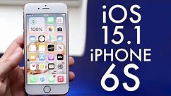 iOS 15.1 On iPhone 6S! (Review)