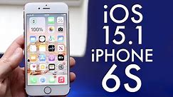 iOS 15.1 On iPhone 6S! (Review)