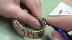Watch Band Adjusting - How to Remove U-Clip Expansion Links