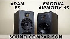 Adam F5 vs. Emotiva Airmotiv 5s | Sound Comparison