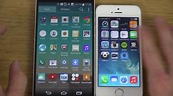 LG G3 vs. iPhone 5S - Review