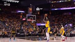 Lakers win against Warriors during NBA playoffs