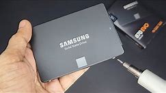 Samsung 870 EVO 1TB SSD - Disassembly - What's Inside?