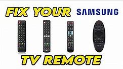 How To Fix Your Samsung TV Remote Control That is Not Working